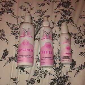 Beauty Angel Replenish, Effect and Focus products